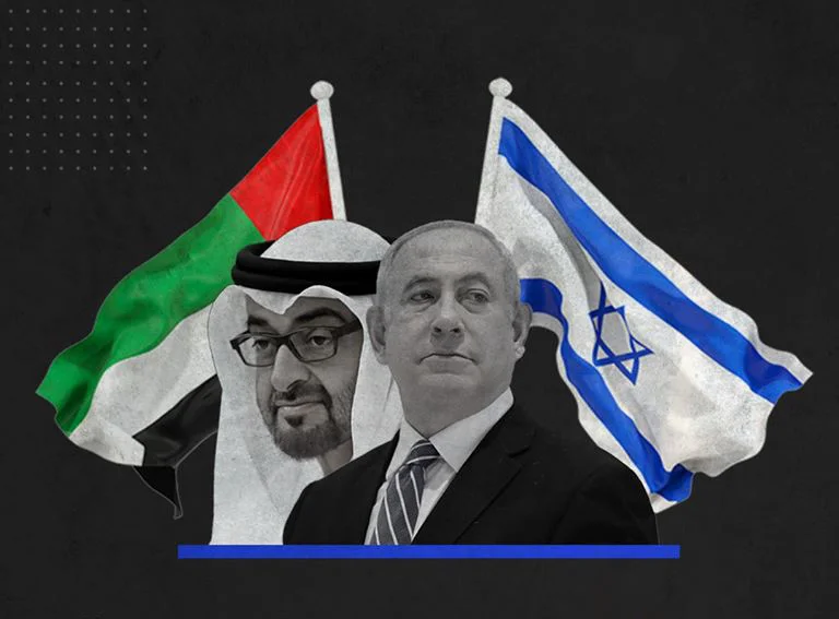 بن زايد ونتنياهو