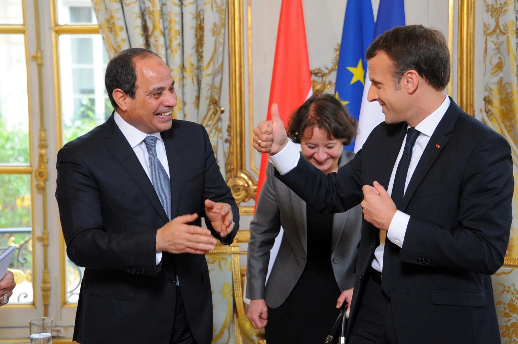 السيسي وماكرون